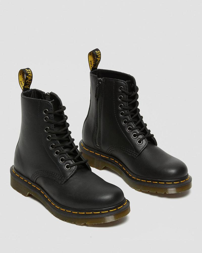 Dr Martens 1460 Pascal Nappa Vinterstøvler Dame Svarte | Norge 498OKI